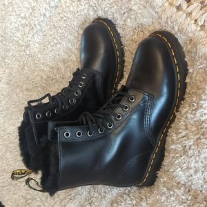 1460 Serena Faux Fur Lined Doc Martens